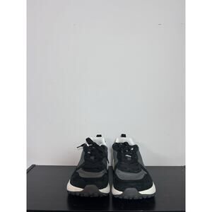 Bronax Wide Toe box Running Shoes W 36 / 6 Suede, Black, Gray, Gym, Run. Comfort